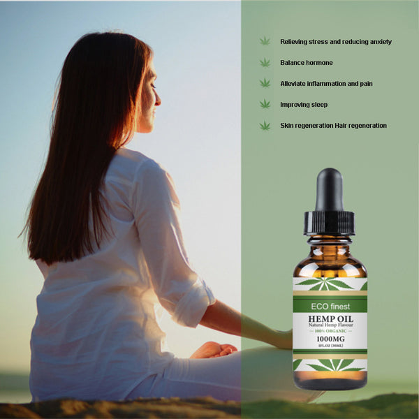 2019 New arrival Essential Oil Hemp Seed Relieve Stress Pain Care Easy Sleep Relax Soothing
