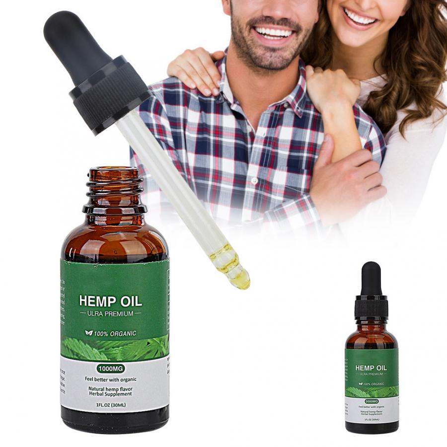 Edible Hemp-seed Essential Oil Pain Relief Sleep Improvement Oil Pain Relief Essential Oil