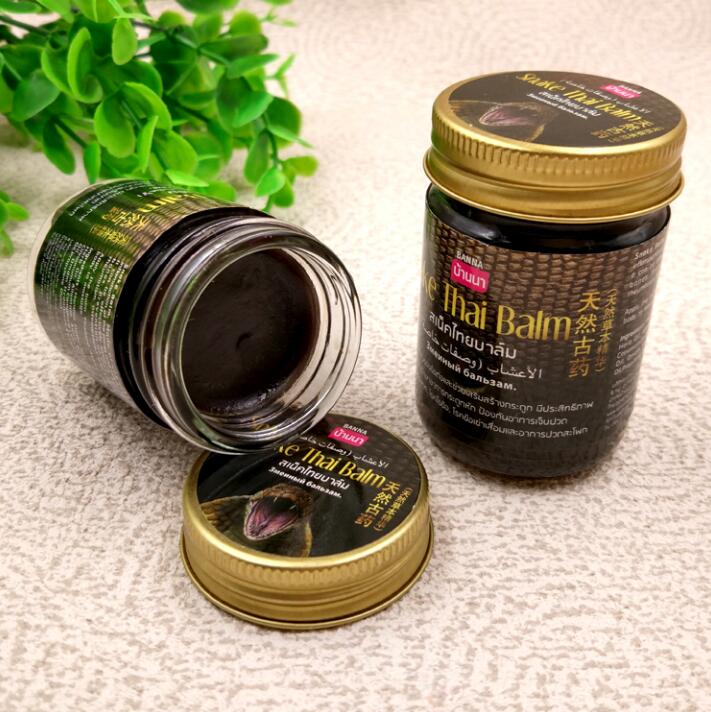 Hot Sale Thailand snake venom herbal massage oil shu by the adjustable oil strain spurs rheumatoid arthritis pain 50ml