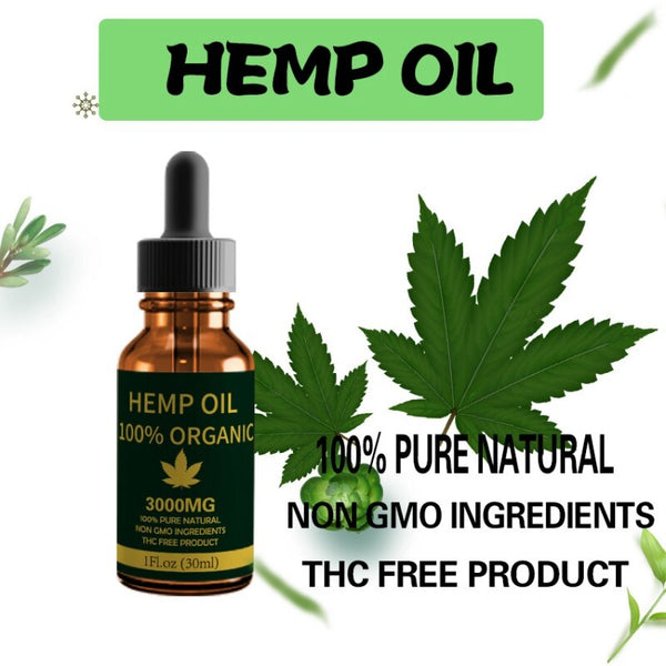 30ml Hemp Seed Oil Massage Oil Soothing Stress Improve Sleeping Essential Oil skincare Nourishing Skin Relieve Muscle Pain