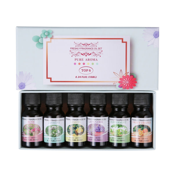 Aromatherapy Essential Oil Set Soothing Stress Pain Relief Foot Bath Massage Oil Kit New